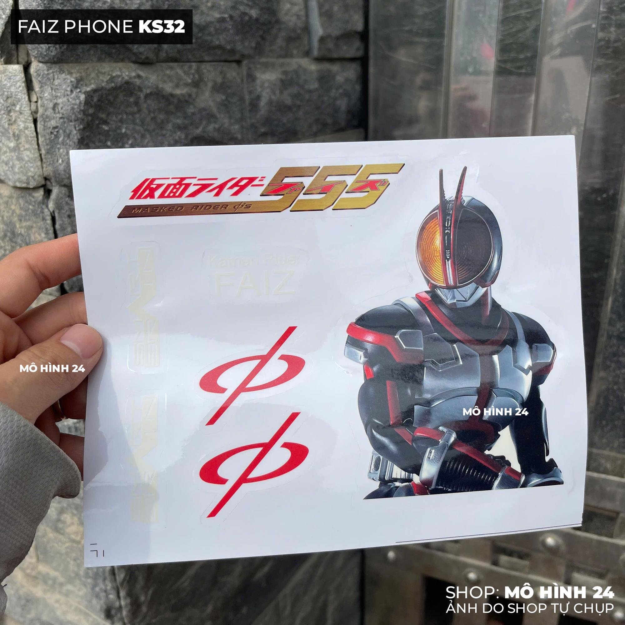 Kamen Rider Faiz 555 Điện thoại faiz phone ks32-duoc-ban-tai-Mô hình 24