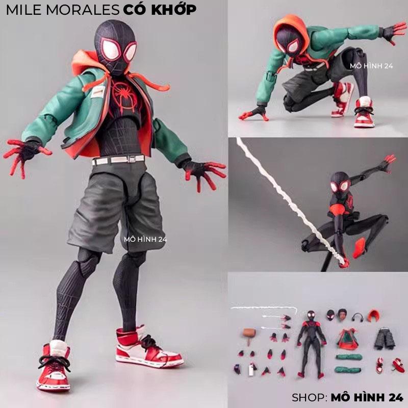 NGƯỜI NHỆN SPIDER MAN MILE MORALES CÓ KHỚP-duoc-ban-tai-Mô hình 24