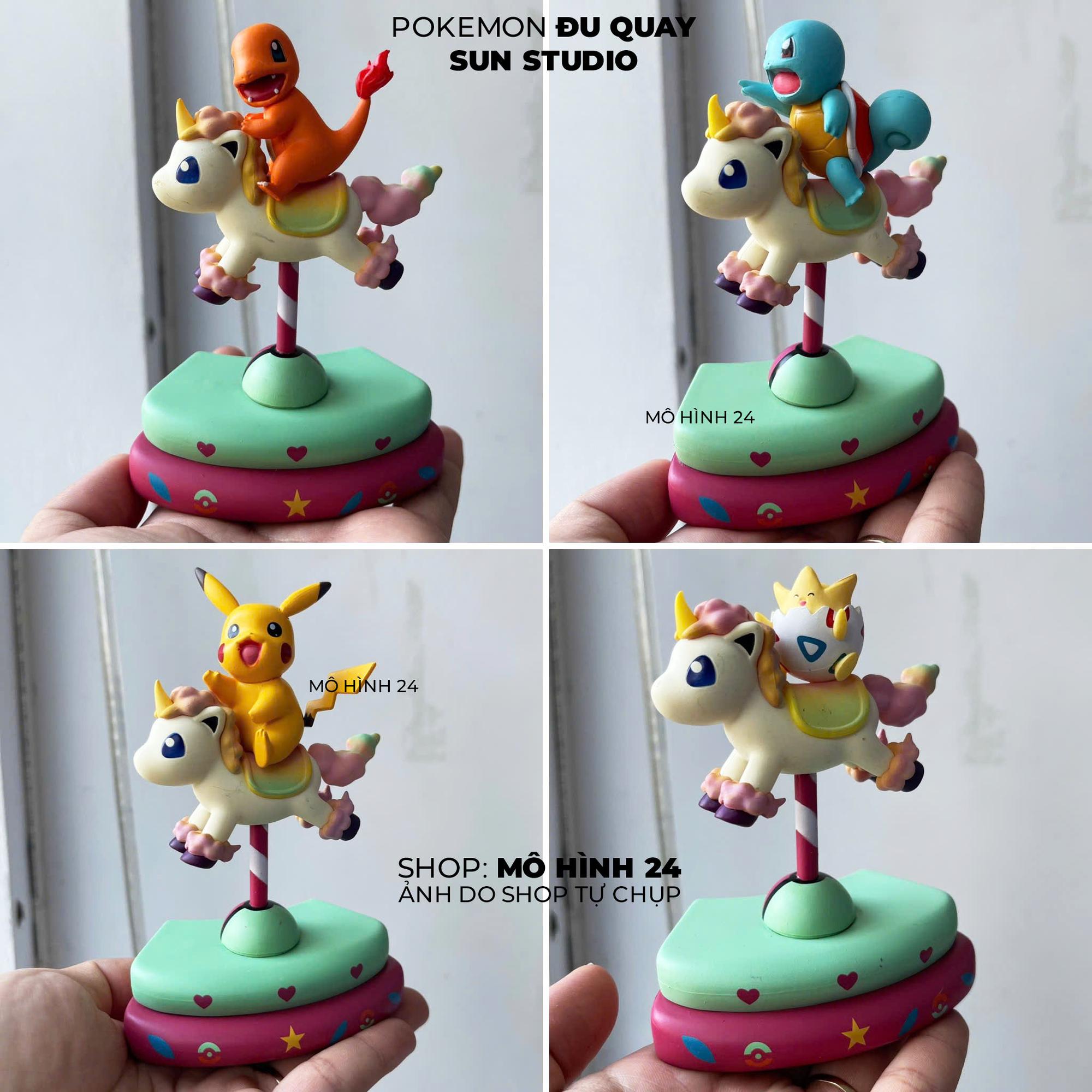 Pokemon Đu quay cưỡi ngựa-duoc-ban-tai-Mô hình 24