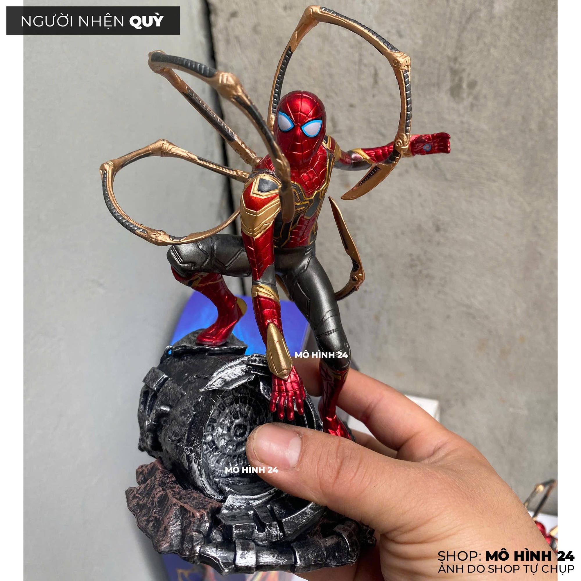 Mô hình Đồ Chơi Người Nhện Siêu Anh Hùng Spider Iron Suit-duoc-ban-tai-Mô hình 24