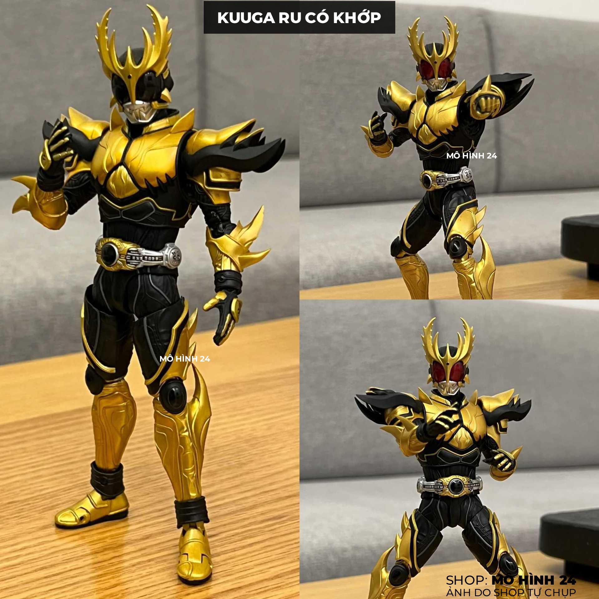 Mô hình Kamen Rider Có khớp - KUUGA RU CÓ KHỚP-duoc-ban-tai-Mô hình 24