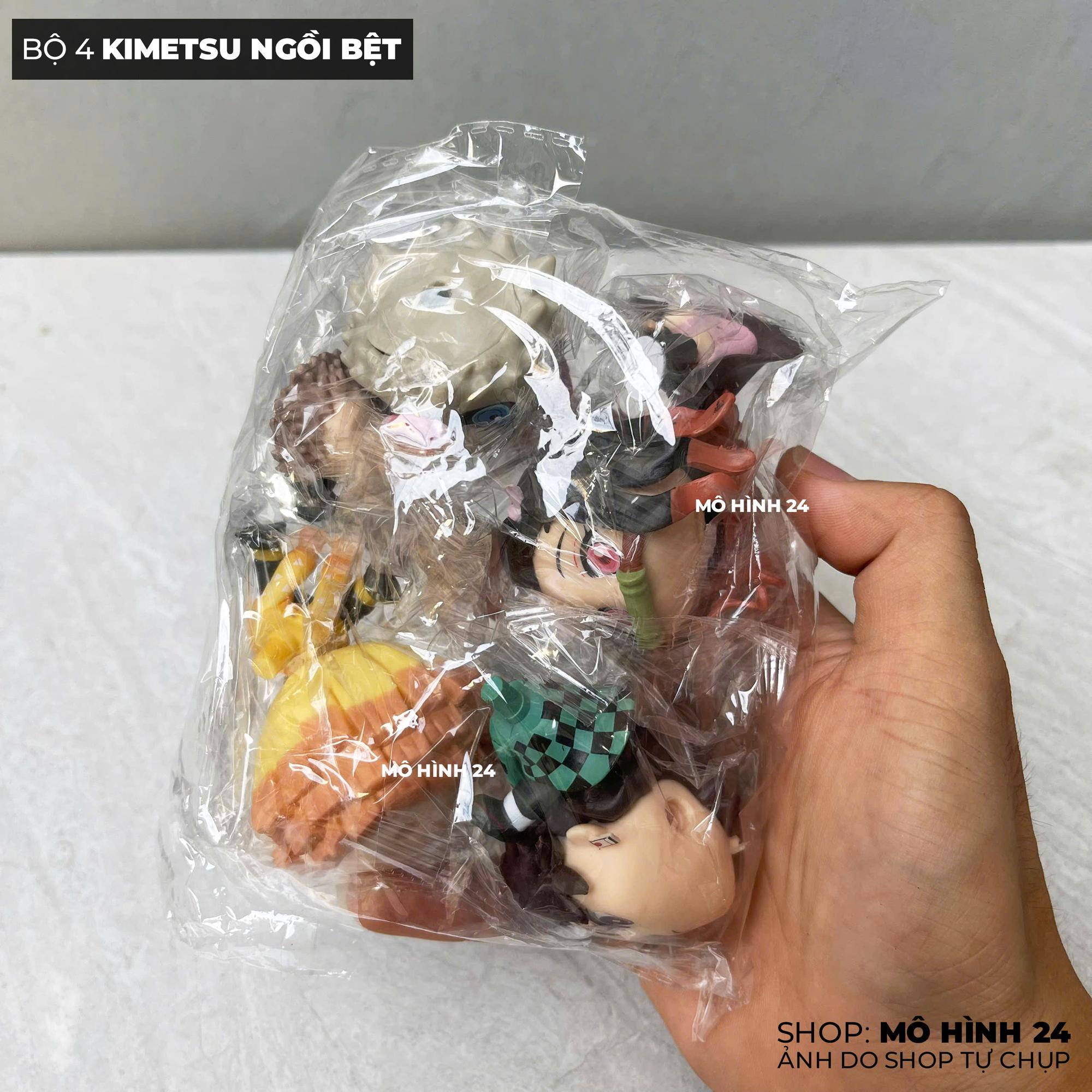 BỘ 4 KIMETSU NGỒI BỆT 6CM-duoc-ban-tai-Mô hình 24