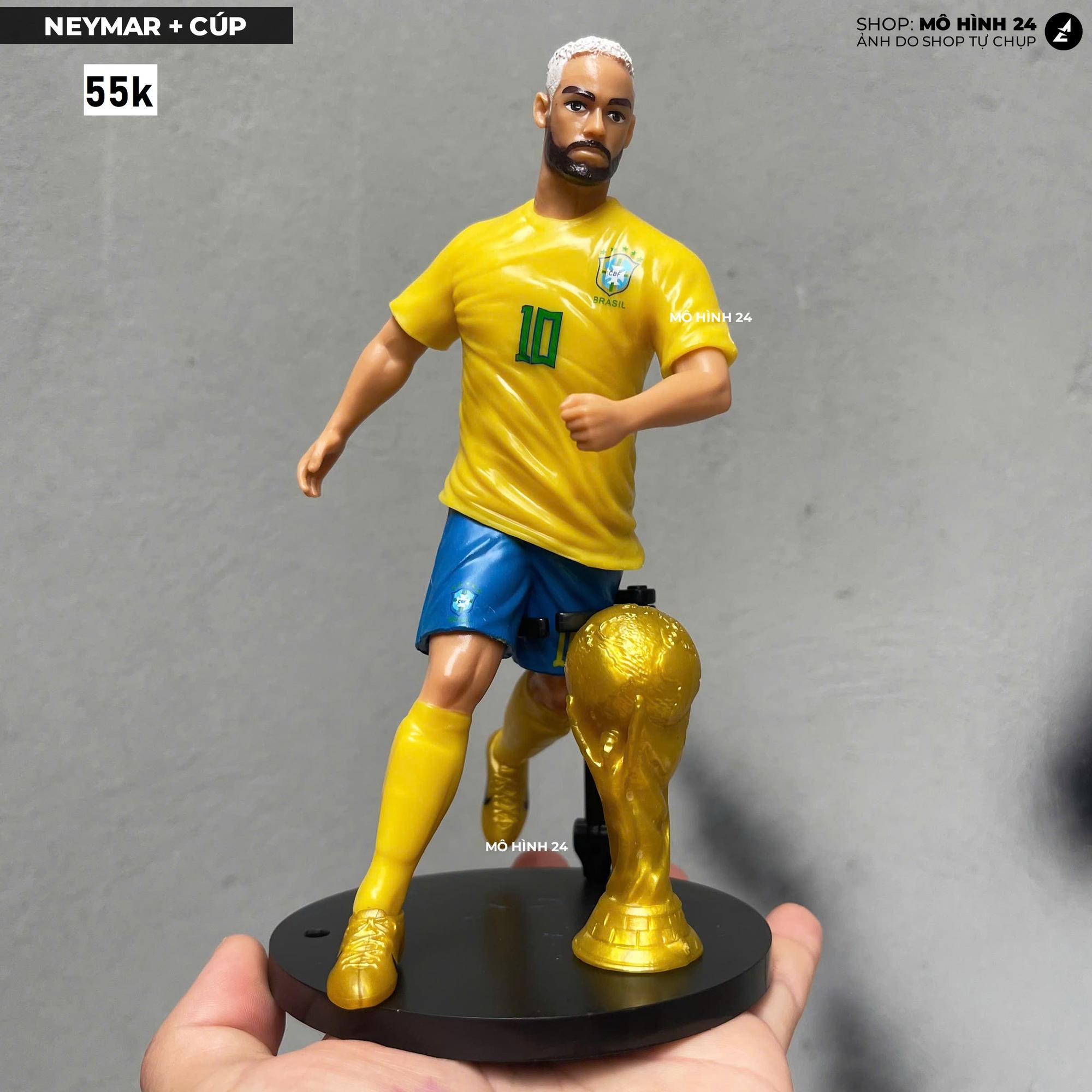 Mô hình Cầu Thủ NEYMAR + Cúp-duoc-ban-tai-Mô hình 24