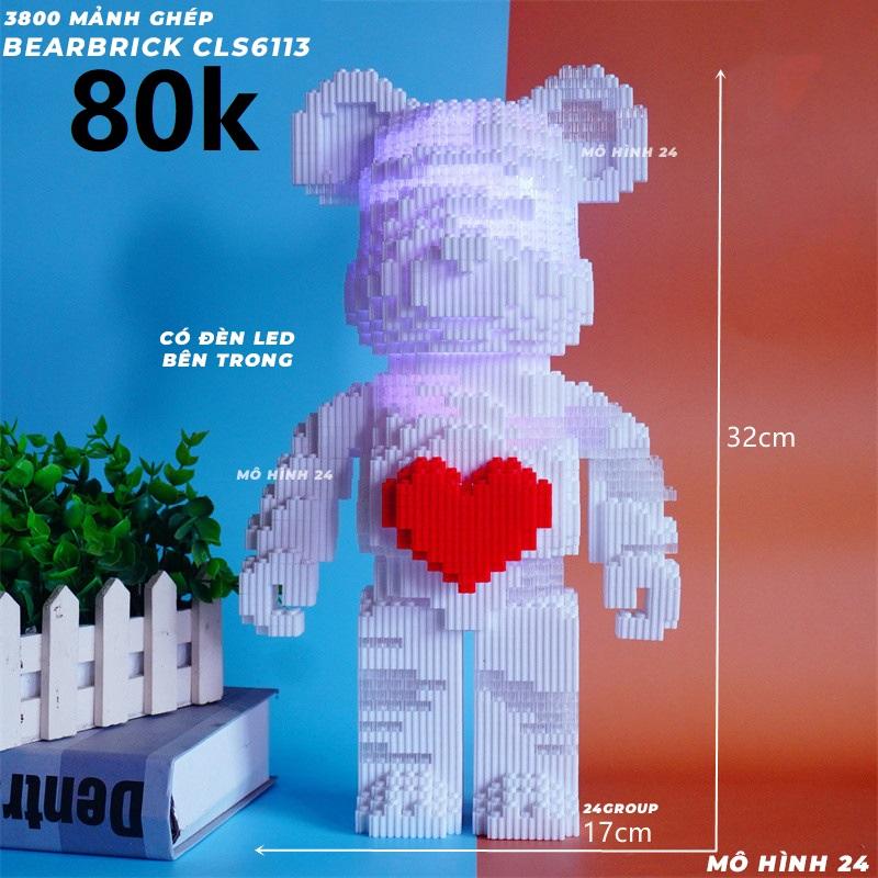 Đồ chơi lego bear brick lắp ráp gấu BEARBRICK CLS6113-duoc-ban-tai-Mô hình 24
