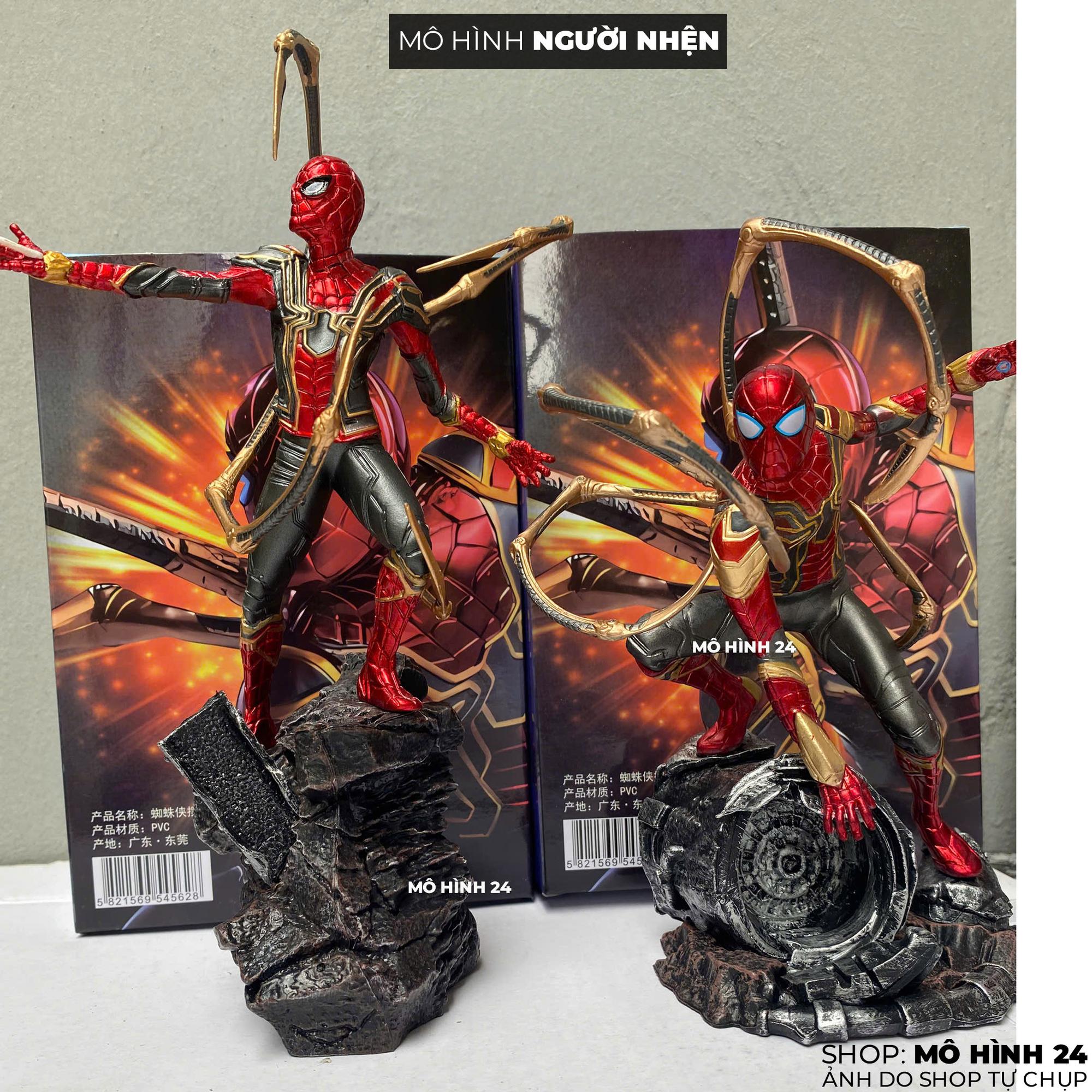 Mô hình Đồ Chơi Người Nhện Siêu Anh Hùng Spider Iron Suit-duoc-ban-tai-Mô hình 24