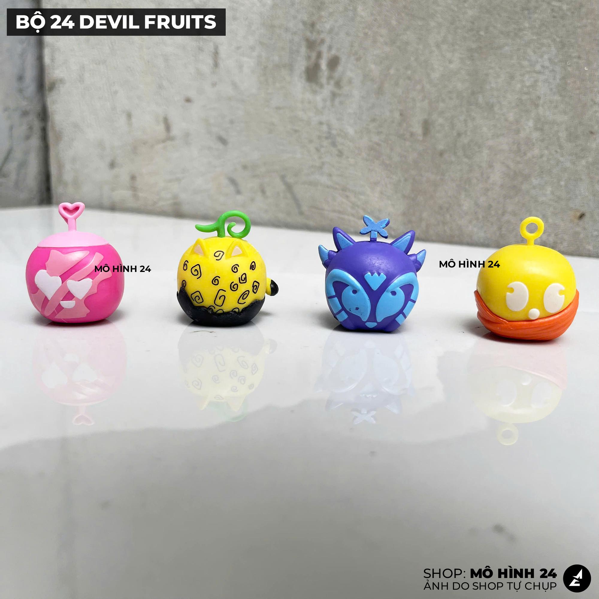BỘ 24 TRÁI ÁC QUỶ DEVIL FRUITS 4CM-duoc-ban-tai-Mô hình 24