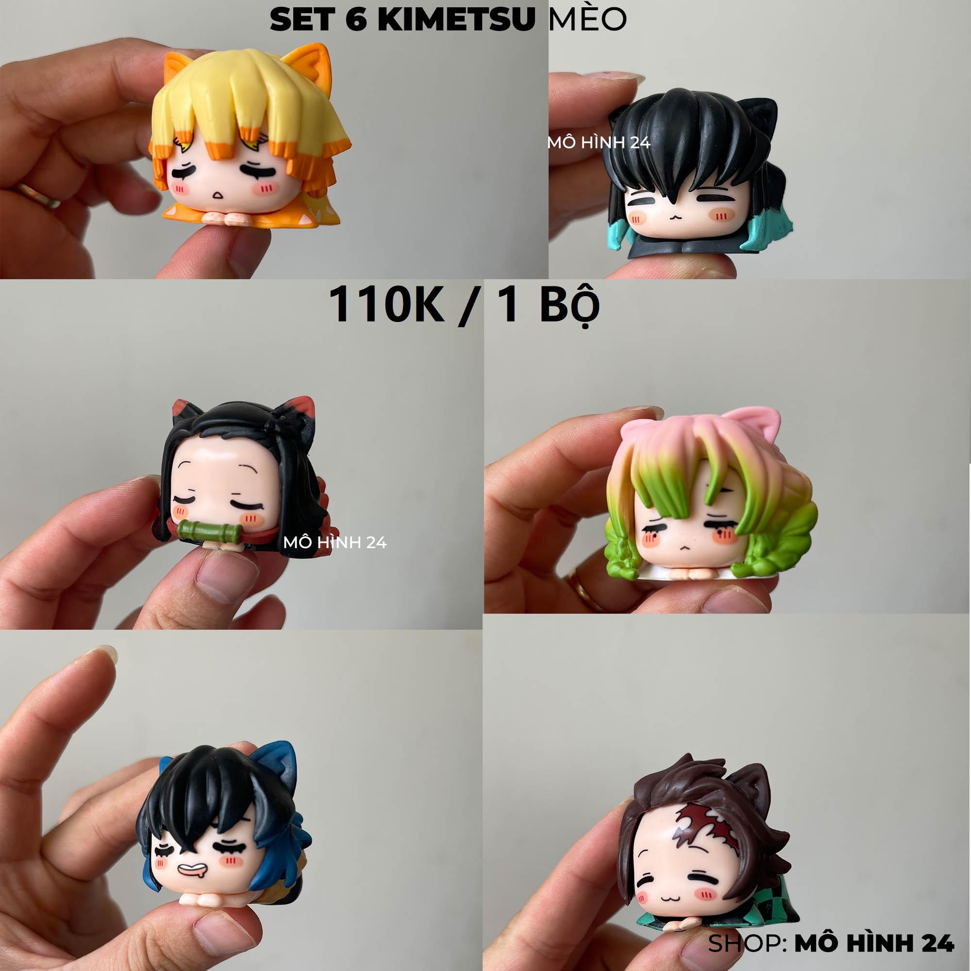 BỘ 6 KIMETSU MÈO -duoc-ban-tai-Mô hình 24
