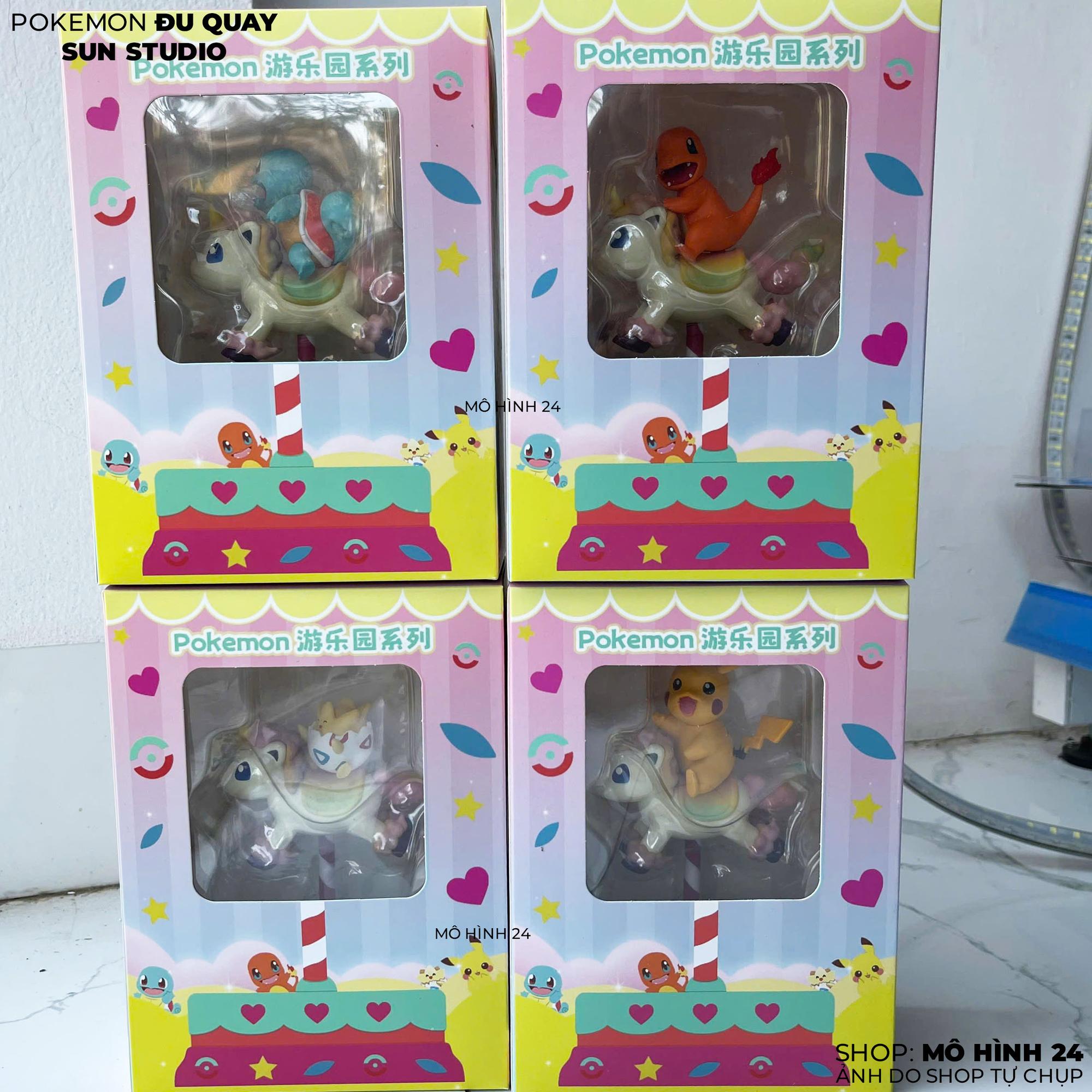 Pokemon Đu quay cưỡi ngựa-duoc-ban-tai-Mô hình 24