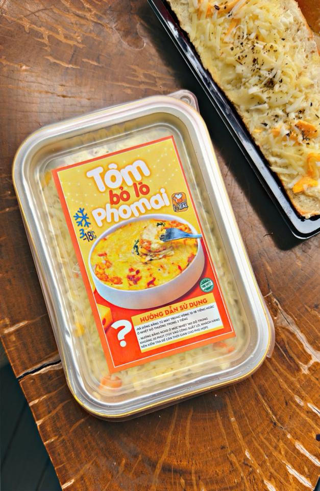 Tôm bỏ lò phomai-duoc-ban-tai-Lê Lê Minimart