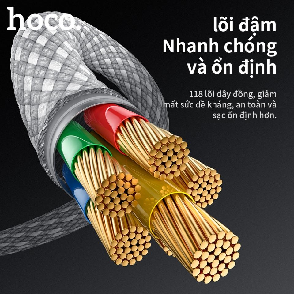 X9 C-C cáp sạc nhanh 60w-duoc-ban-tai-Tùng Phụ Kiện Hoco