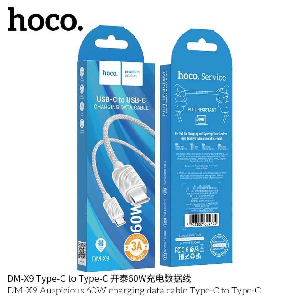 X9 C-C cáp sạc nhanh 60w-duoc-ban-tai-Tùng Phụ Kiện Hoco