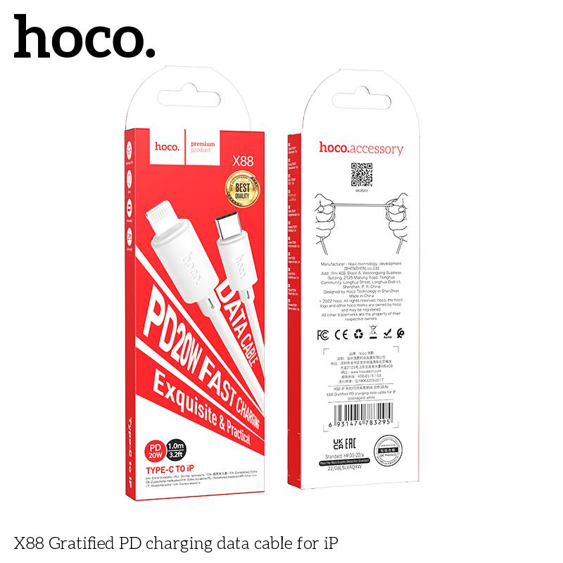 X88 20w IP dây cáo sạc nhanh-duoc-ban-tai-Tùng Phụ Kiện Hoco