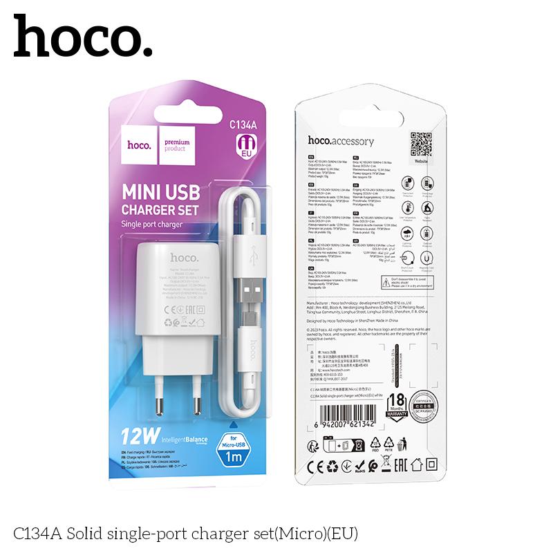 C134A micro 12w bộ sạc hoco-duoc-ban-tai-Tùng Phụ Kiện Hoco