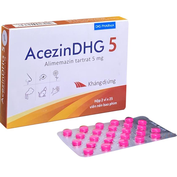 Acezin hộp 2 vỉ x 25 viên hậu giang-duoc-ban-tai-Thuốc sỉ hapulico hà nội