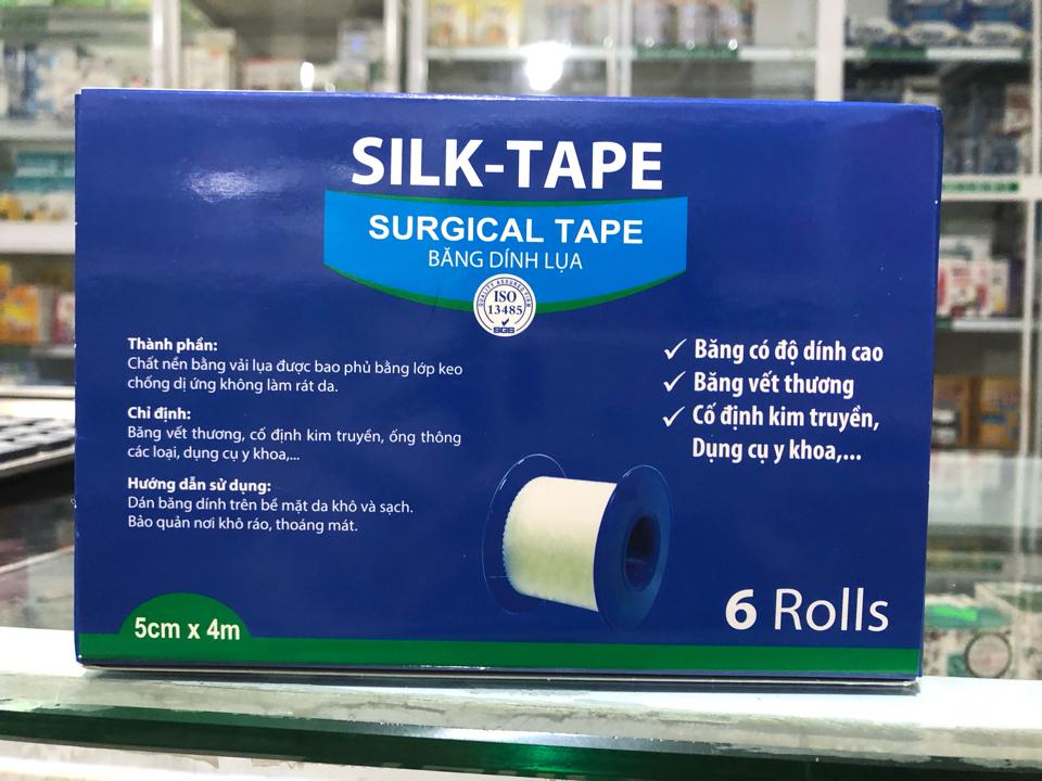 Băng dính silk tape 5m x 5m-duoc-ban-tai-Dược sỉ hapulico hà nội