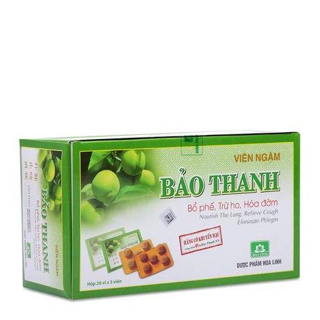 Bảo thanh ngậm hộp 20 vỉ-duoc-ban-tai-Dược sỉ hapulico hà nội