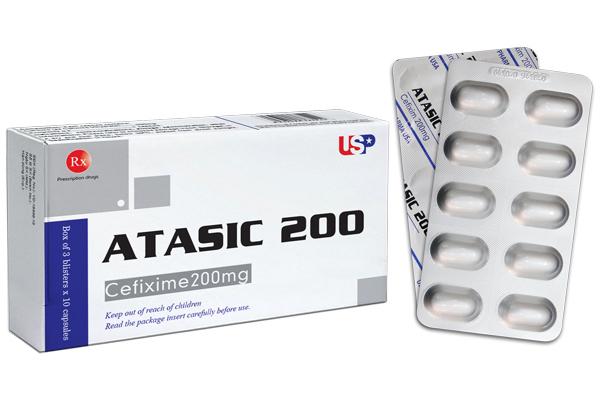 Atasic 200mg cefixim hộp 3 vỉ x 10 viên-duoc-ban-tai-Thuốc sỉ hapulico hà nội