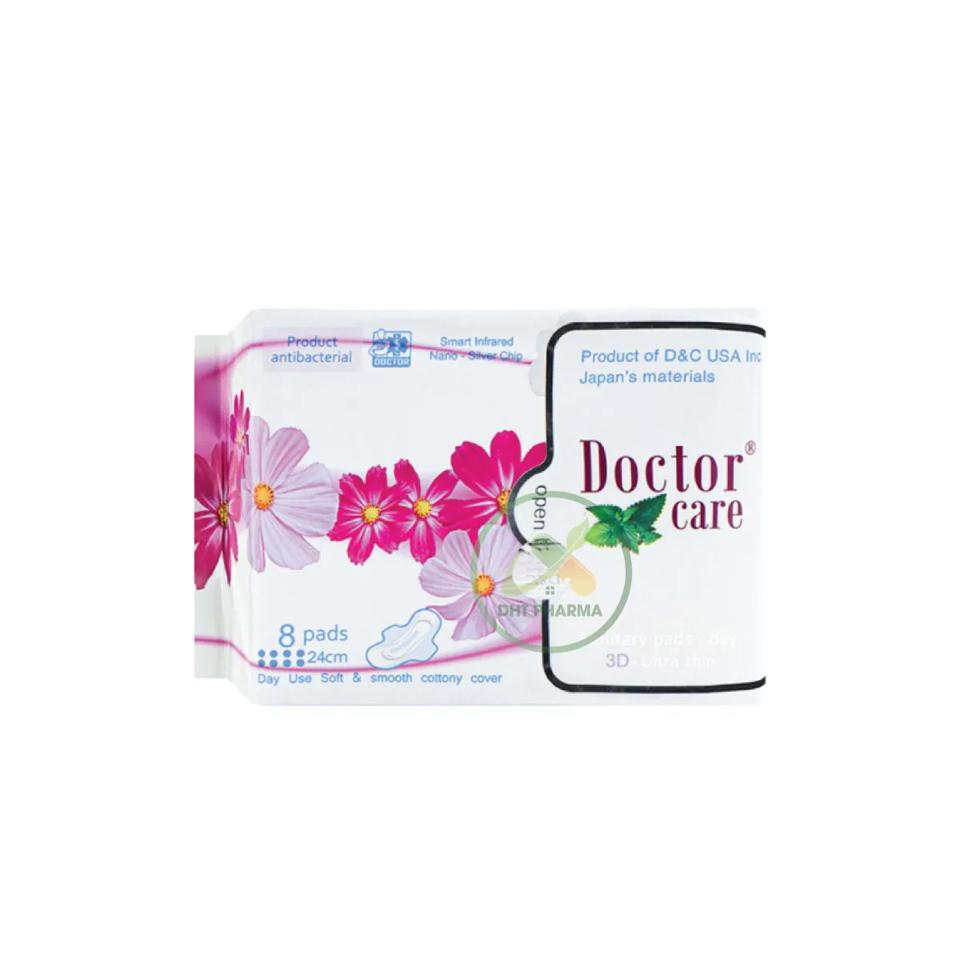 Băng vệ sinh doctor care ban ngày gói 8 miếng-duoc-ban-tai-Dược sỉ hapulico hà nội