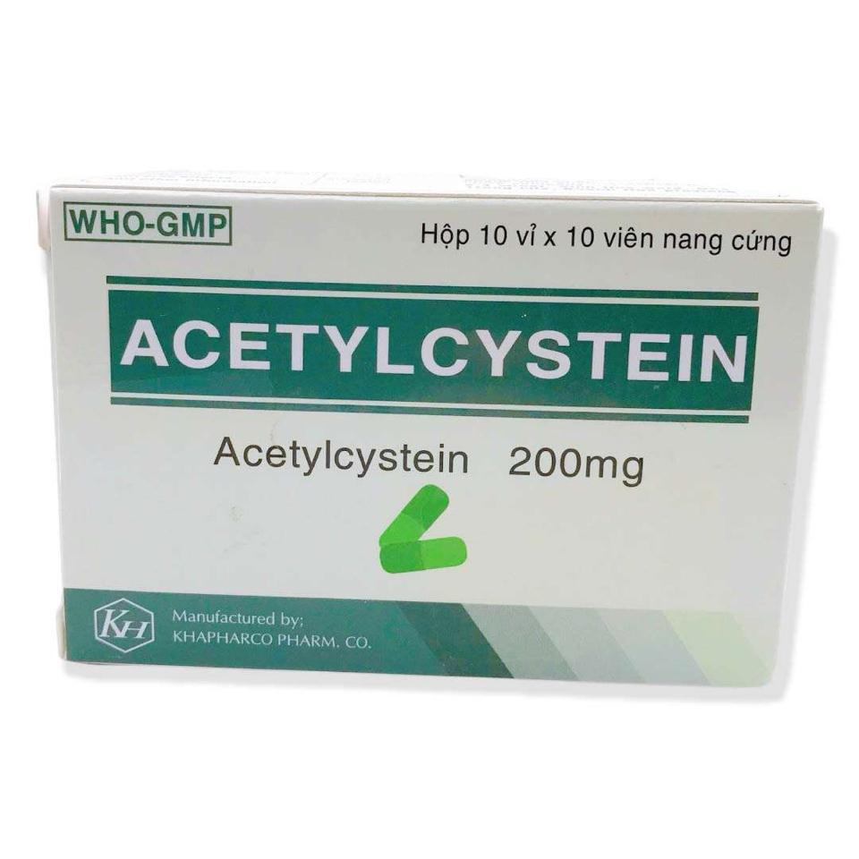 Acetylcystein hộp 10 vỉ x 10 viên khánh hoà-duoc-ban-tai-Thuốc sỉ hapulico hà nội