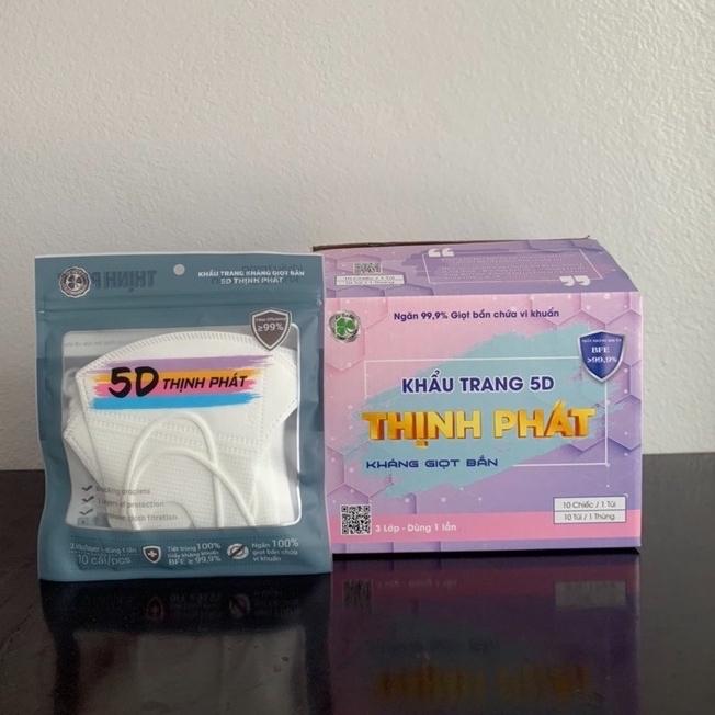 Khẩu trang 5d thịnh phát hộp 100 cái-duoc-ban-tai-Dược sỉ hapulico hà nội