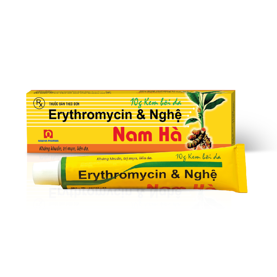 Erythromycin nghệ nam hà-duoc-ban-tai-Thuốc sỉ hapulico hà nội
