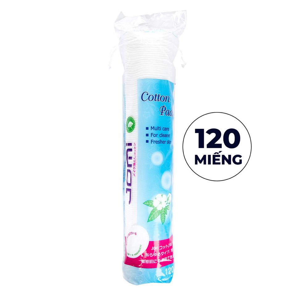 Bông tẩy trang jomi 120 miếng-duoc-ban-tai-Dược sỉ hapulico hà nội