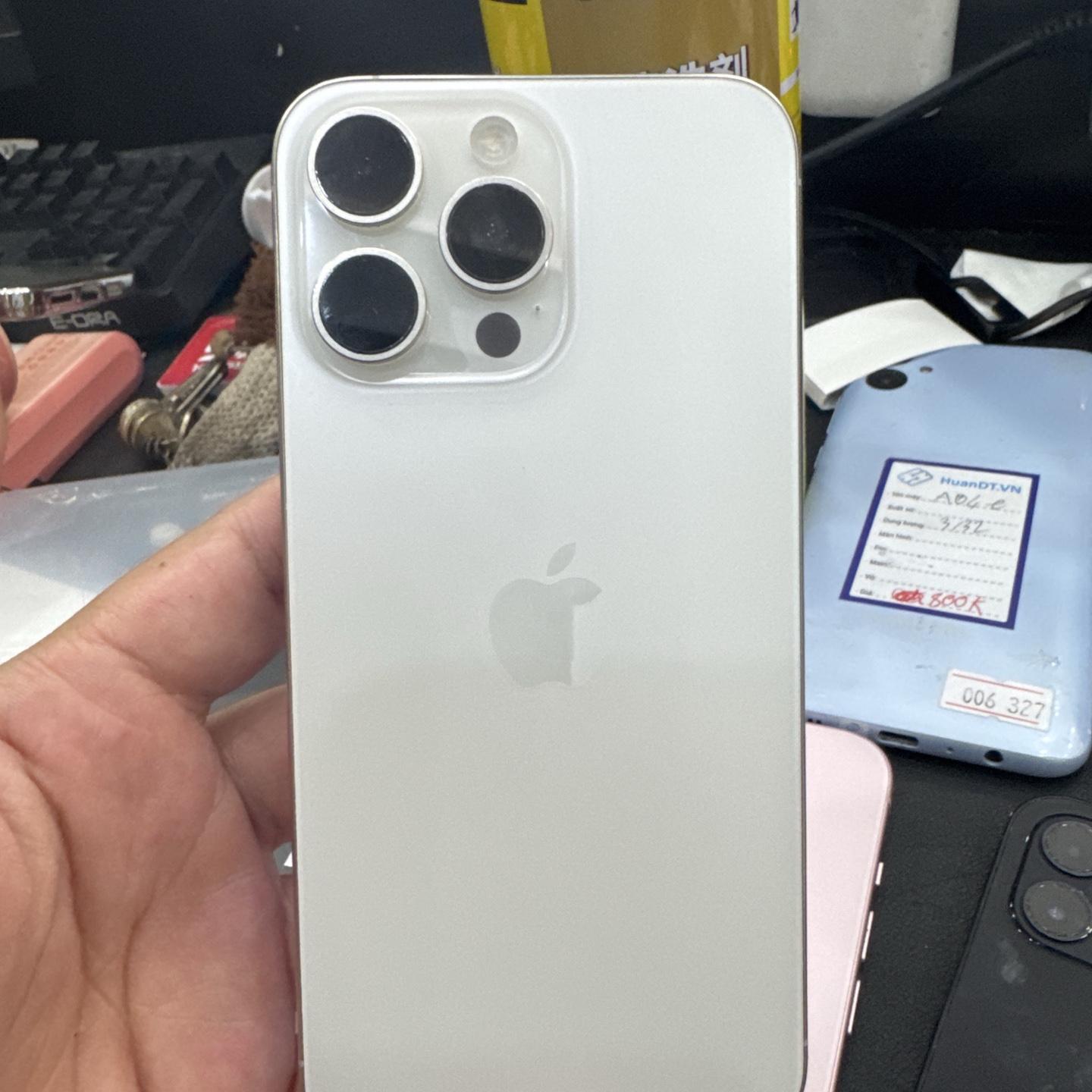 iPhone 15 ProMax LL/A esim 512G pin 100% trắng 979172-duoc-ban-tai-HuấnĐT.VN - Mua Bán Sửa Chữa Điện Thoại tại Hải Hậu
