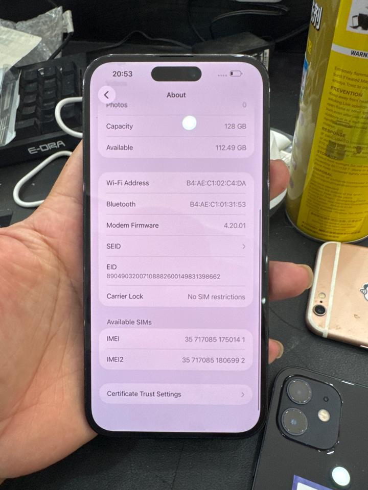 iPhone 14 ProMax ZP/A 128G pin 89% đen 750141-duoc-ban-tai-HuấnĐT.VN - Điện Thoại Chất Giá Trị Thật