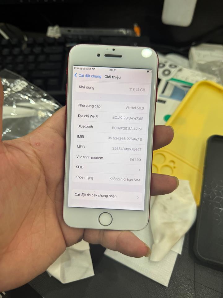 iPhone 7G 128G pin 100% bypass đỏ 750470-duoc-ban-tai-HuấnĐT.VN - Mua Bán Sửa Chữa Điện Thoại tại Hải Hậu