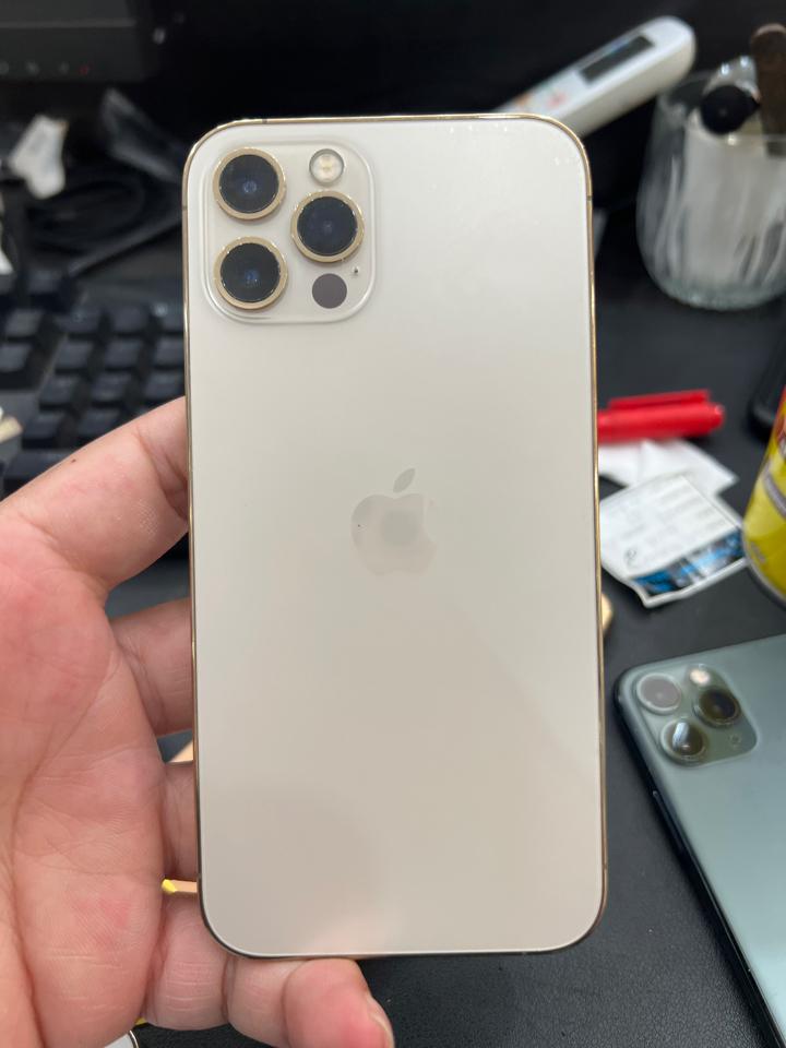 iphone 12 Pro 256G pin 100% vàng 808798-duoc-ban-tai-Huấn Hải Hậu - thodienthoai.vn