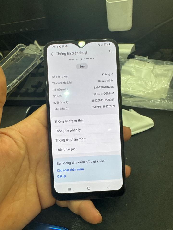 Samsung A30s 4/64 màn Lô đen 220981-duoc-ban-tai-HuấnĐT.VN - Mua Bán Sửa Chữa Điện Thoại tại Hải Hậu