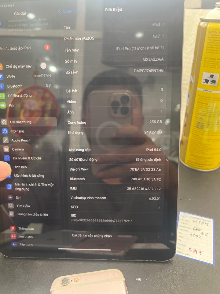ipad Pro 11 inh 2020 256G đen 337382-duoc-ban-tai-Huấn ĐT - thodienthoai.vn