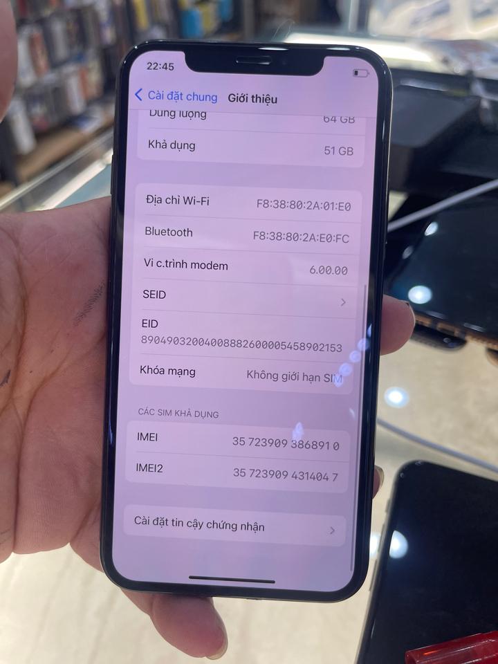 iphone XS 64G pin 88% -duoc-ban-tai-Huấn Hải Hậu - thodienthoai.vn