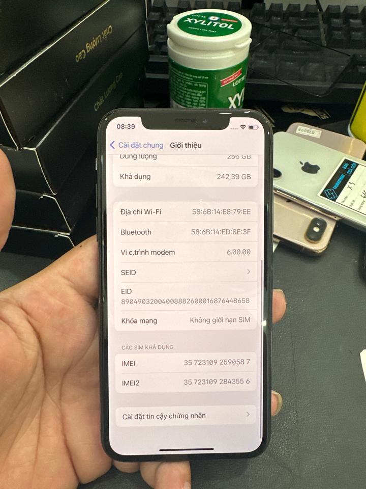 iphone XS 256G 87% đen-duoc-ban-tai-Huấn Hải Hậu - thodienthoai.vn