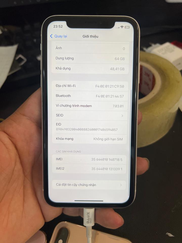 iPhone Xr 64G pin 100% lưng thay trắng 407185-duoc-ban-tai-HuấnĐT.VN - Điện Thoại Chất Giá Trị Thật