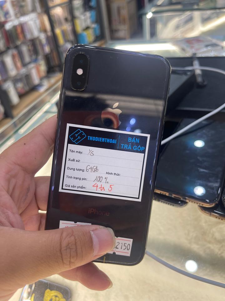 Iphone XS 64G pin 100% báo pin -duoc-ban-tai-Huấn Hải Hậu - thodienthoai.vn