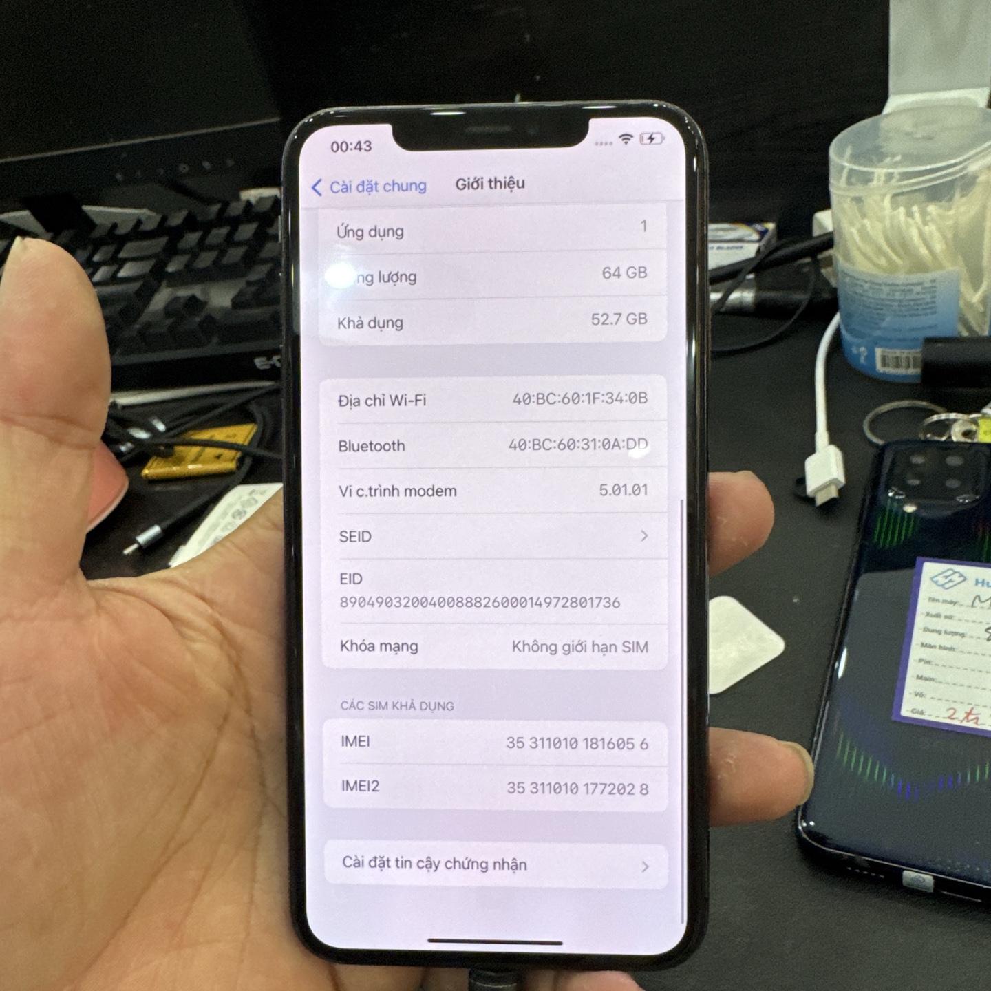 iPhone XsMax 64G pin 100% ép kính 816056-duoc-ban-tai-HuấnĐT.VN - Mua Bán Sửa Chữa Điện Thoại tại Hải Hậu