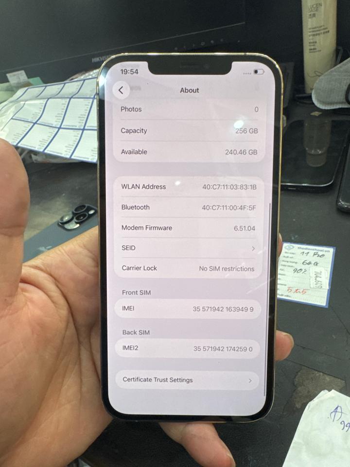 iPhone 12 ProMax 256G pin 100% 639499-duoc-ban-tai-HuấnĐT.VN - Mua Bán Sửa Chữa Điện Thoại tại Hải Hậu