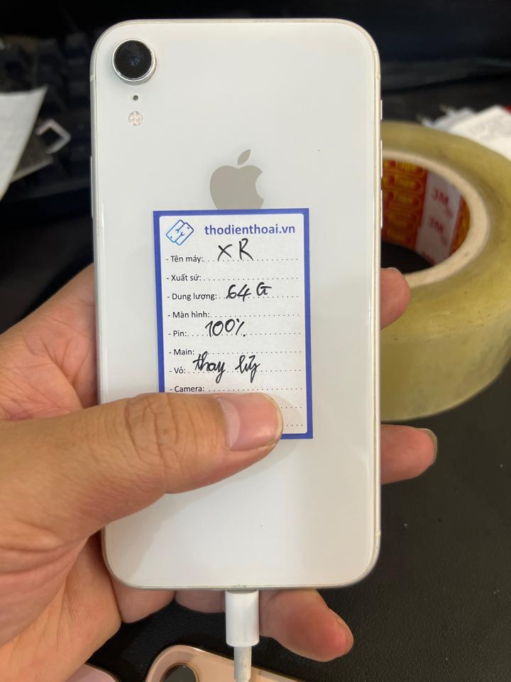 iPhone Xr 64G pin 100% lưng thay trắng 407185-duoc-ban-tai-HuấnĐT.VN - Điện Thoại Chất Giá Trị Thật