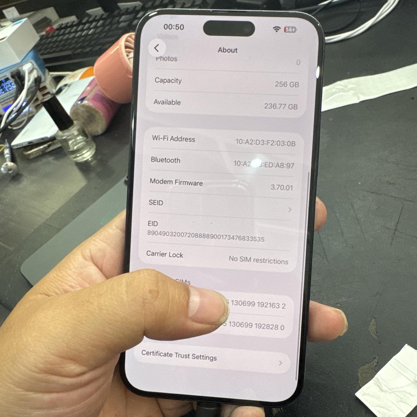 iPhone 15 ProMax 256G pin 85% xanh 921632-duoc-ban-tai-HuấnĐT.VN - Mua Bán Sửa Chữa Điện Thoại tại Hải Hậu