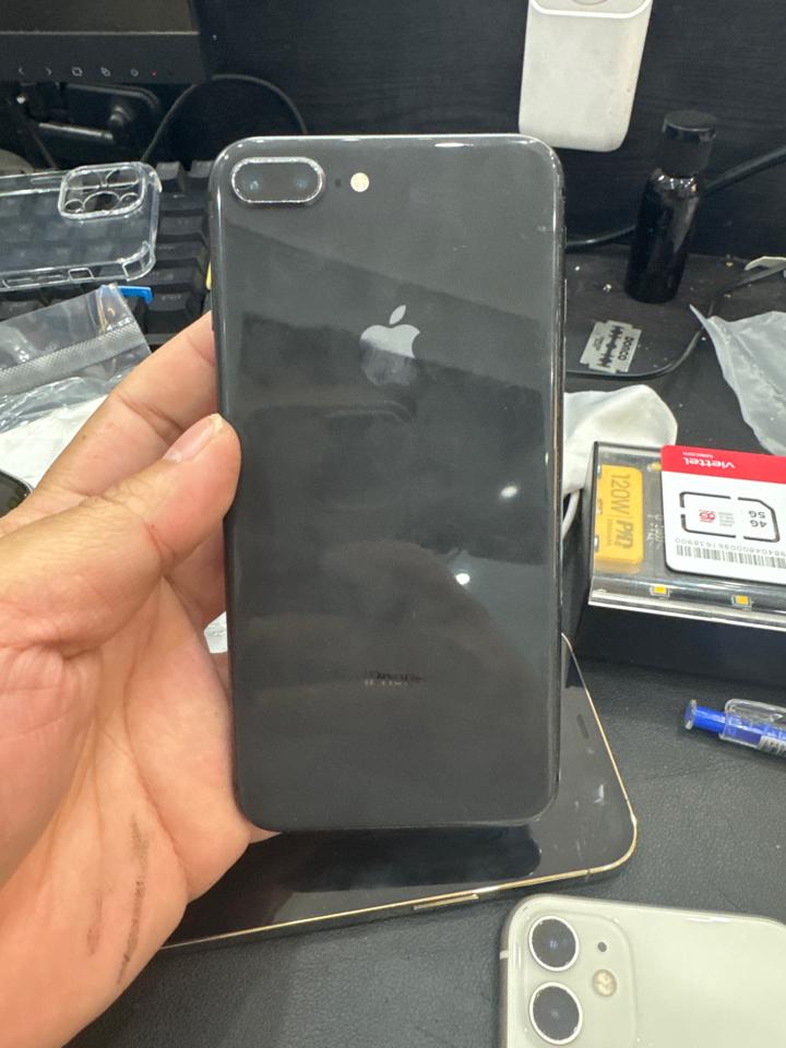 iPhone 8 Plus 256G pin 100% đen mất vân tay bypass 045789-duoc-ban-tai-HuấnĐT.VN - Mua Bán Sửa Chữa Điện Thoại tại Hải Hậu
