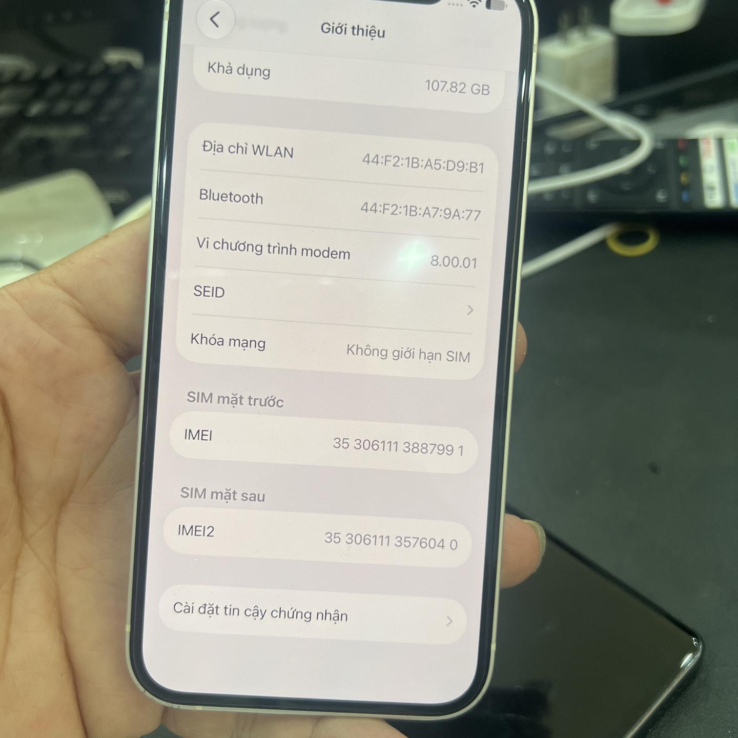 iPhone 12 128G pin 100% trắng 887991-duoc-ban-tai-HuấnĐT.VN - Mua Bán Sửa Chữa Điện Thoại tại Hải Hậu