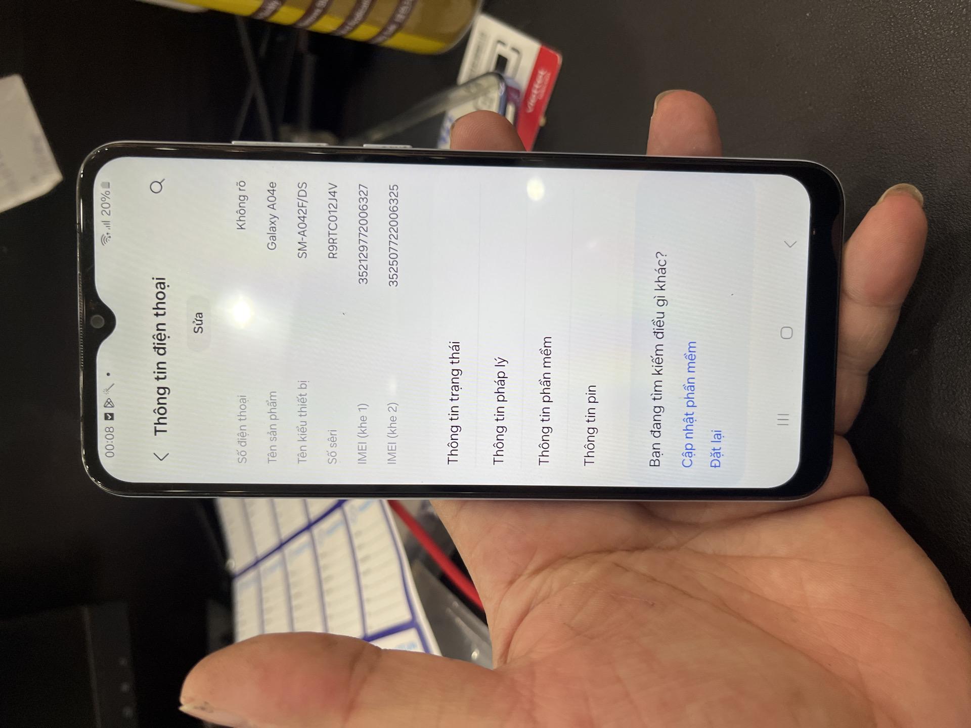 Samsung A04e 3/32 xanh 006327-duoc-ban-tai-HuấnĐT.VN - Mua Bán Sửa Chữa Điện Thoại tại Hải Hậu