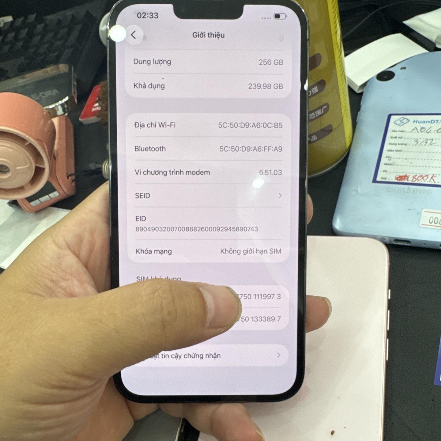 iPhone 13 ProMax 256G pin 100% màn fix 119973-duoc-ban-tai-HuấnĐT.VN - Mua Bán Sửa Chữa Điện Thoại tại Hải Hậu