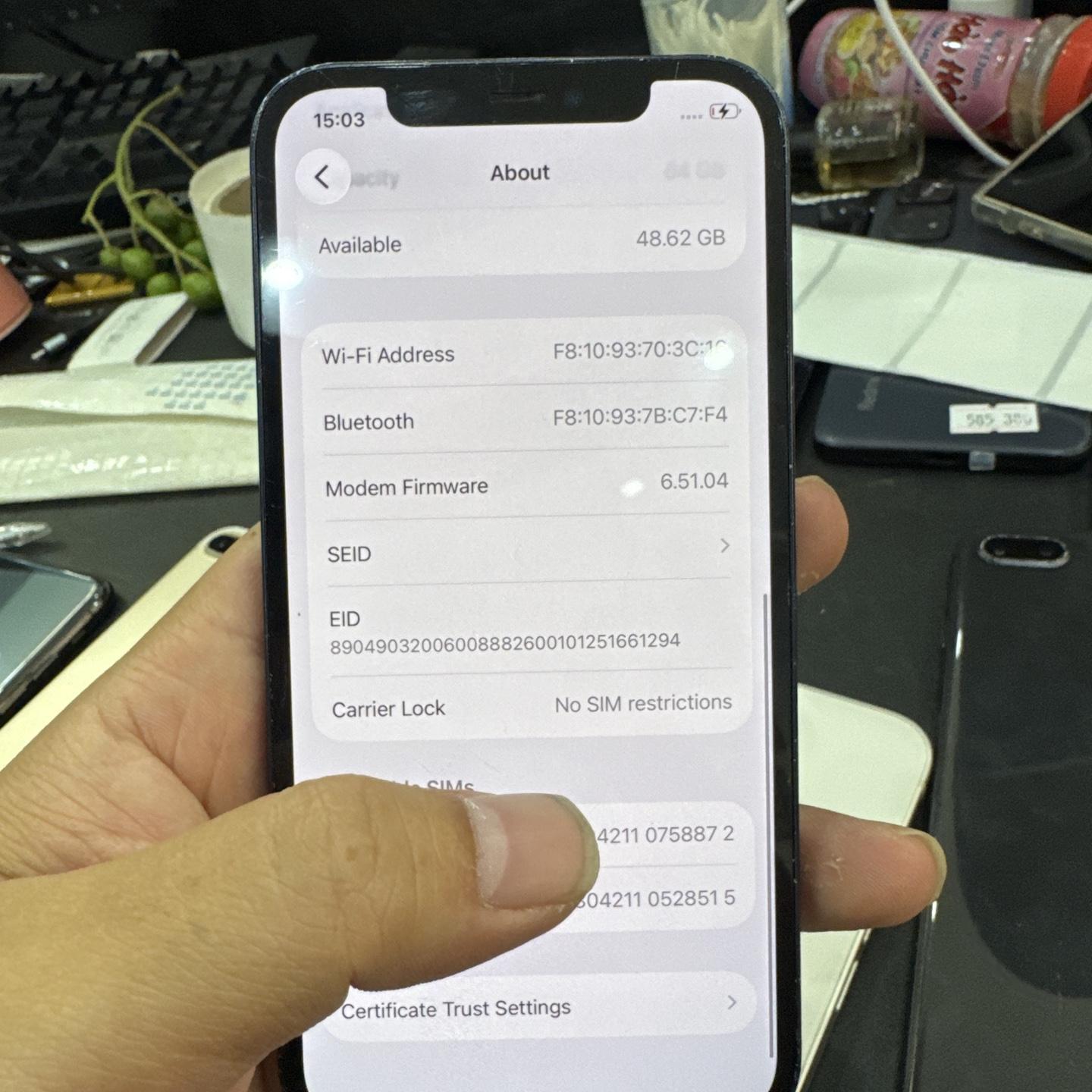 iPhone 12 64G pin 100% báo kxđ đen 758872-duoc-ban-tai-HuấnĐT.VN - Mua Bán Sửa Chữa Điện Thoại tại Hải Hậu