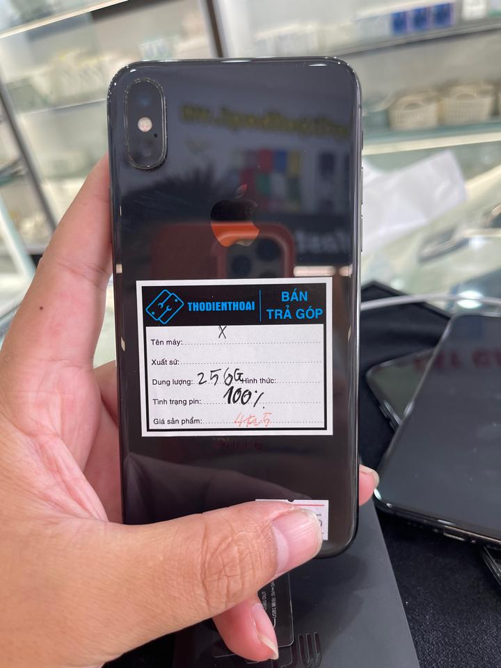 Iphone X 256G pin 100% đen 043-duoc-ban-tai-Huấn Hải Hậu - thodienthoai.vn