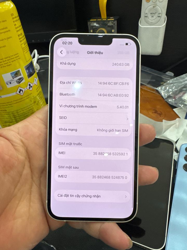 iPhone 13 256G pin 100% trắng 325921-duoc-ban-tai-HuấnĐT.VN - Điện Thoại Chất Giá Trị Thật