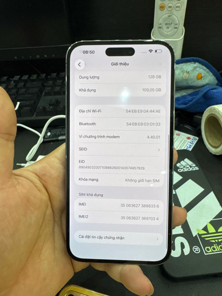 iPhone 14 ProMax VN/A 128G pin 87% tím 888336-duoc-ban-tai-HuấnĐT.VN - Điện Thoại Chất Giá Trị Thật