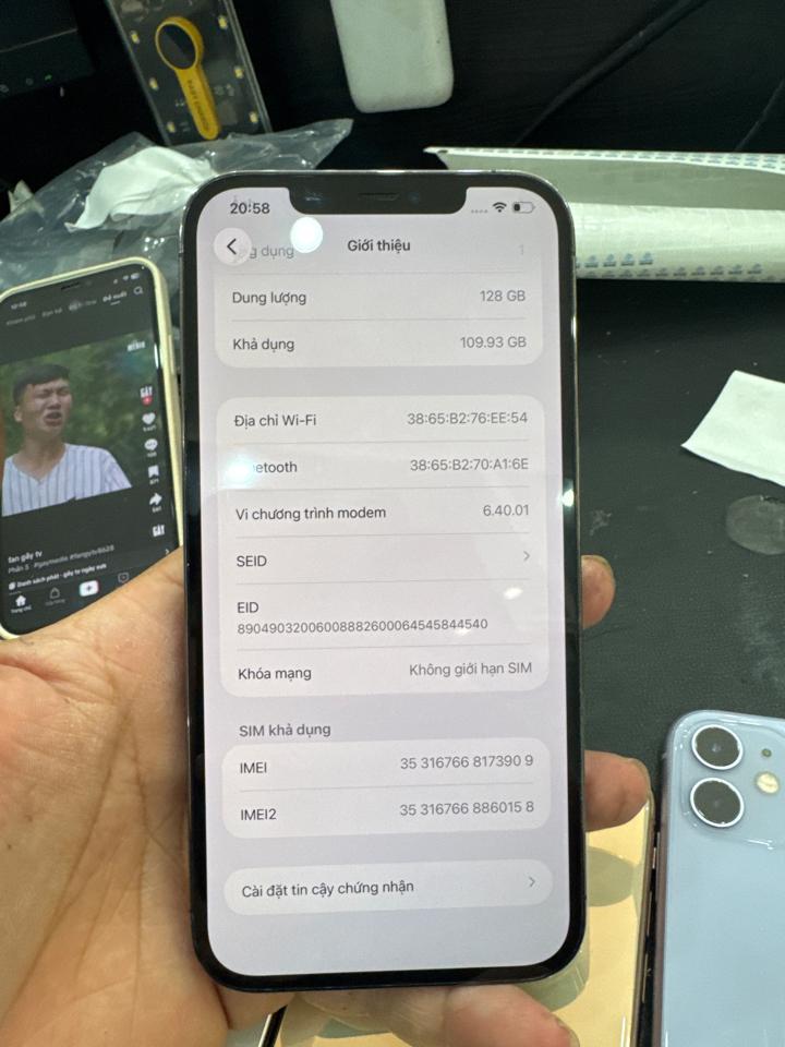 iPhone 12 ProMax 128G pin 100% thay lưng ép kính xanh 173909-duoc-ban-tai-HuấnĐT.VN - Điện Thoại Chất Giá Trị Thật