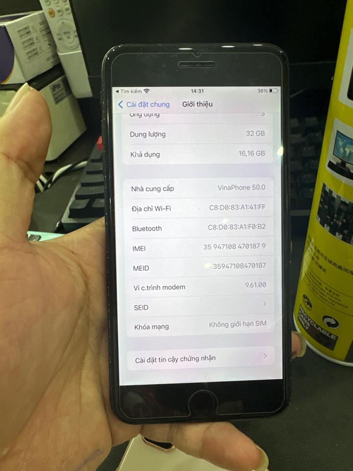 iphone 7plus 32G pin 100% 879-duoc-ban-tai-Huấn Hải Hậu - thodienthoai.vn